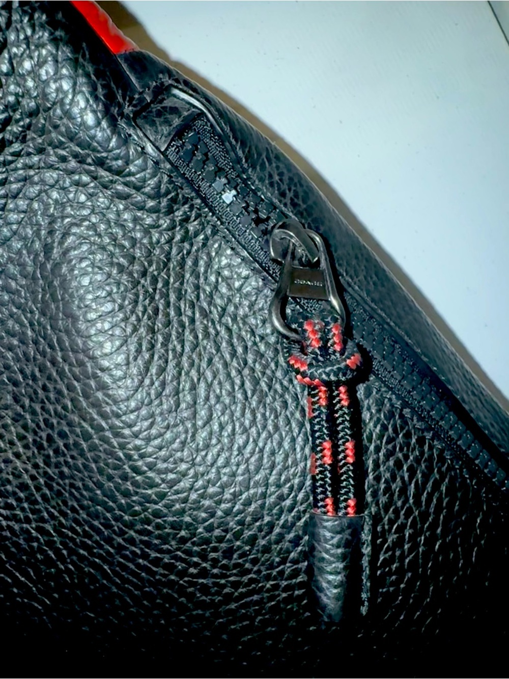 Coach x Guang Yu Warren Belt Bag - red/black Graffiti Style Rexy 2020 - like New - Picture 10 of 16